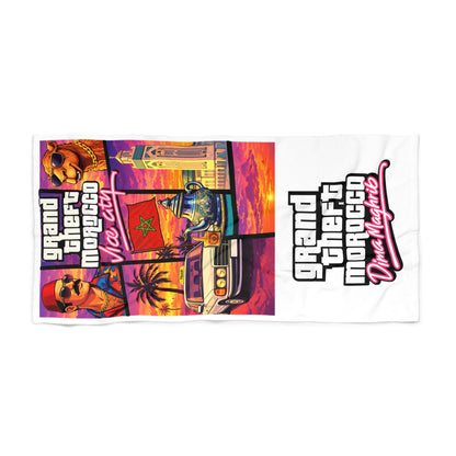 Grand Theft Morocco: Retro Vice City Serviette de plage