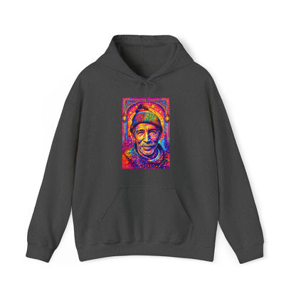 Colorful Retro Portrait Hoodie