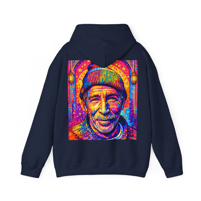 Colorful Retro Portrait Hoodie