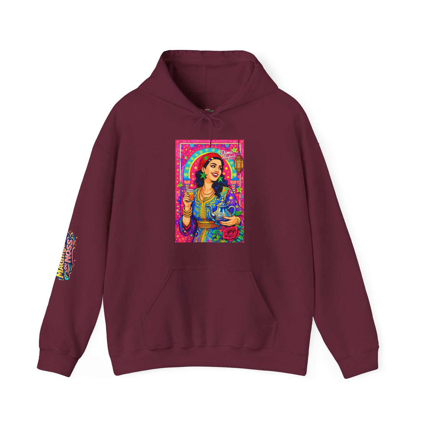 Maghribia Ou Noss Hoodie — Pop Art Pullover