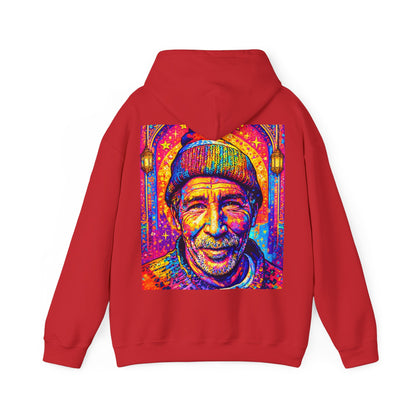 Colorful Retro Portrait Hoodie