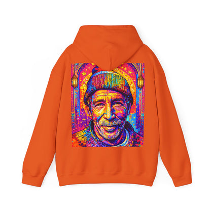 Colorful Retro Portrait Hoodie