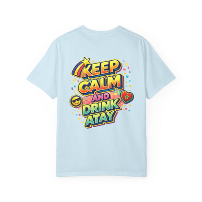 RETRO 90s Morocco T-Shirt — "Keep Calm and Drink Atay"