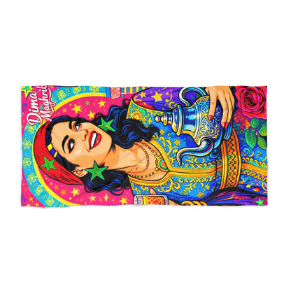 Serviette de plage PoP Art Morocco