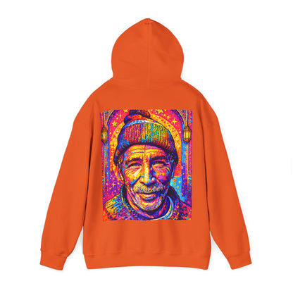 Colorful Retro Portrait Hoodie