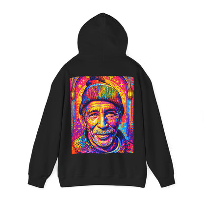 Colorful Retro Portrait Hoodie