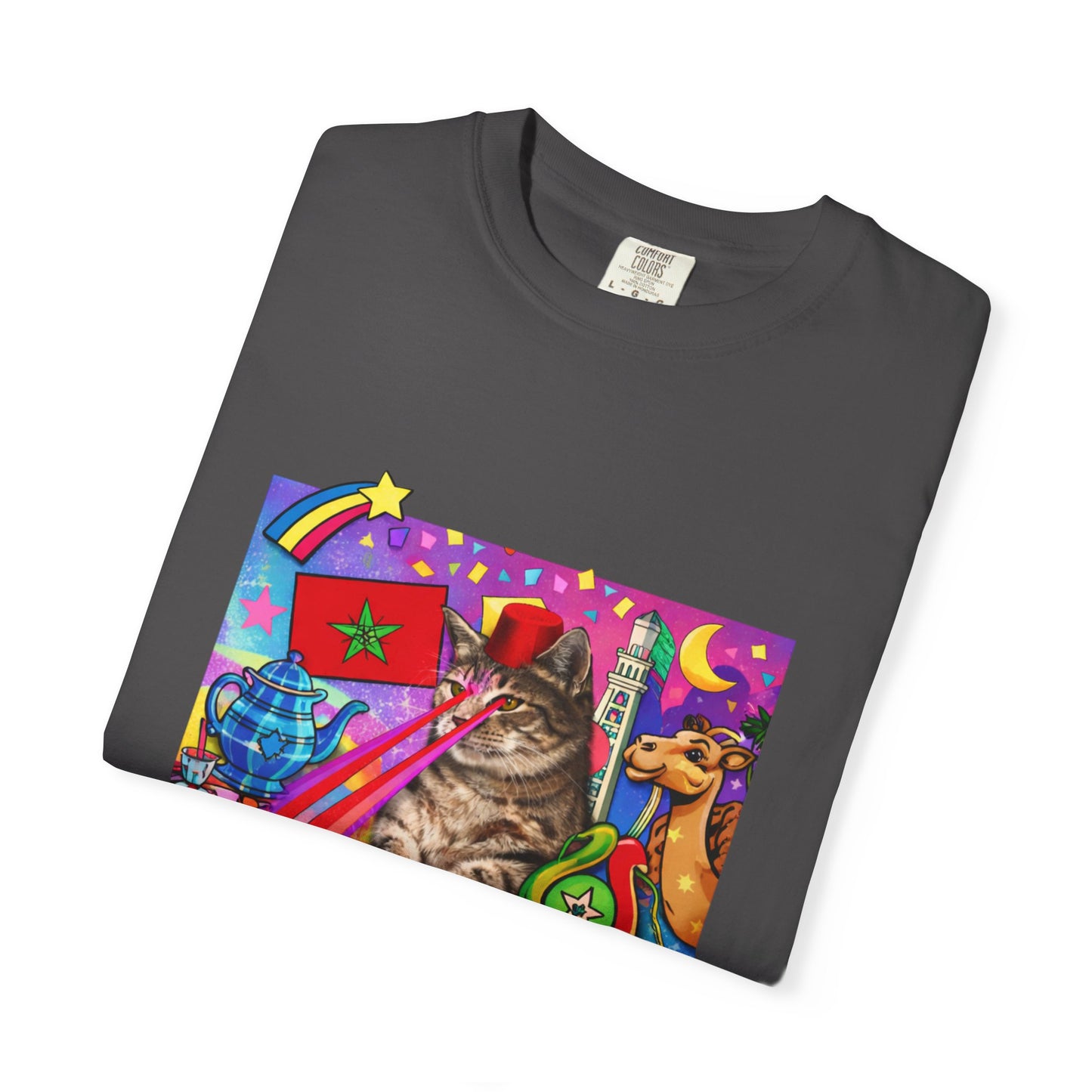RETRO 90s Morocco T-Shirt — "Keep Calm and Drink Atay"