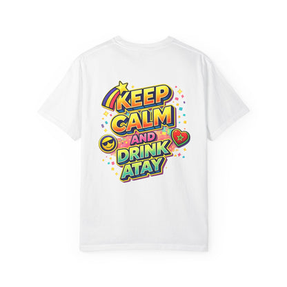 RETRO 90s Morocco T-Shirt — "Keep Calm and Drink Atay"