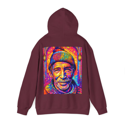 Colorful Retro Portrait Hoodie