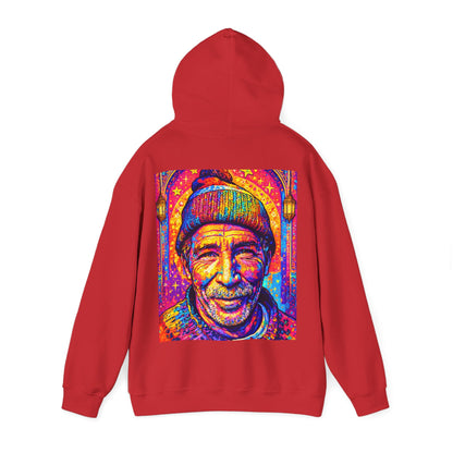 Colorful Retro Portrait Hoodie