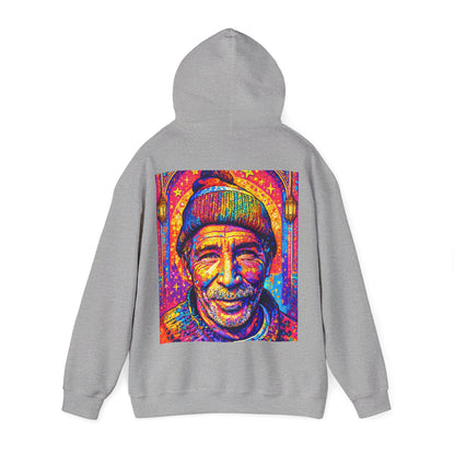 Colorful Retro Portrait Hoodie