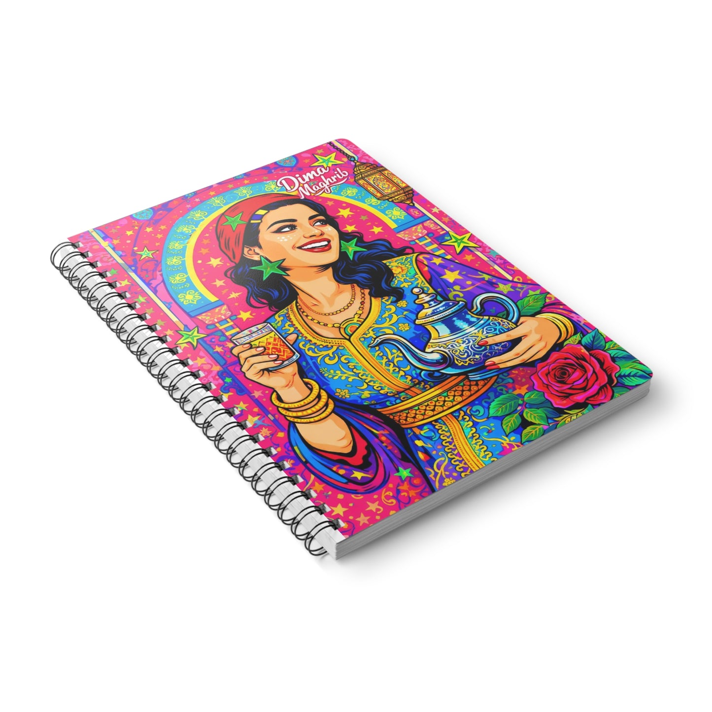 Carnet A5 Tea Time Vibes - Dima Maghrib