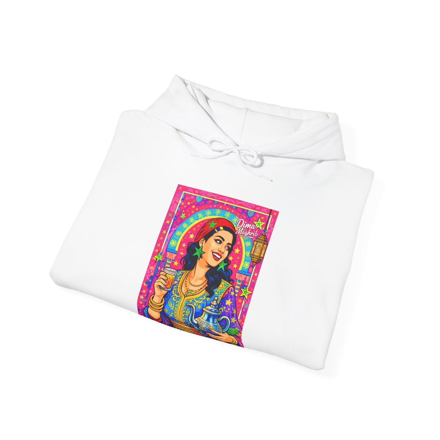 Maghribia Ou Noss Hoodie — Pop Art Pullover