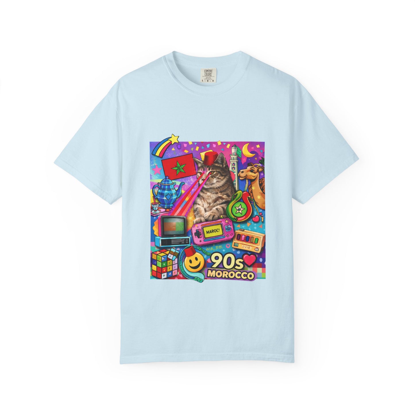 RETRO 90s Morocco T-Shirt — "Keep Calm and Drink Atay"