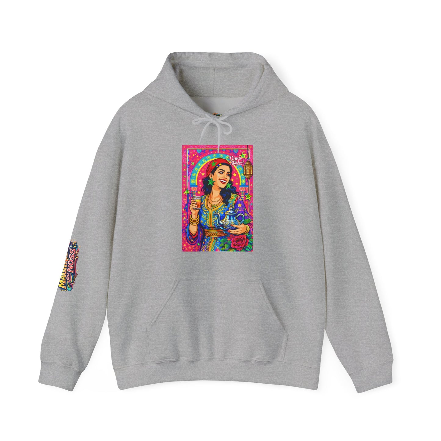Maghribia Ou Noss Hoodie — Pop Art Pullover