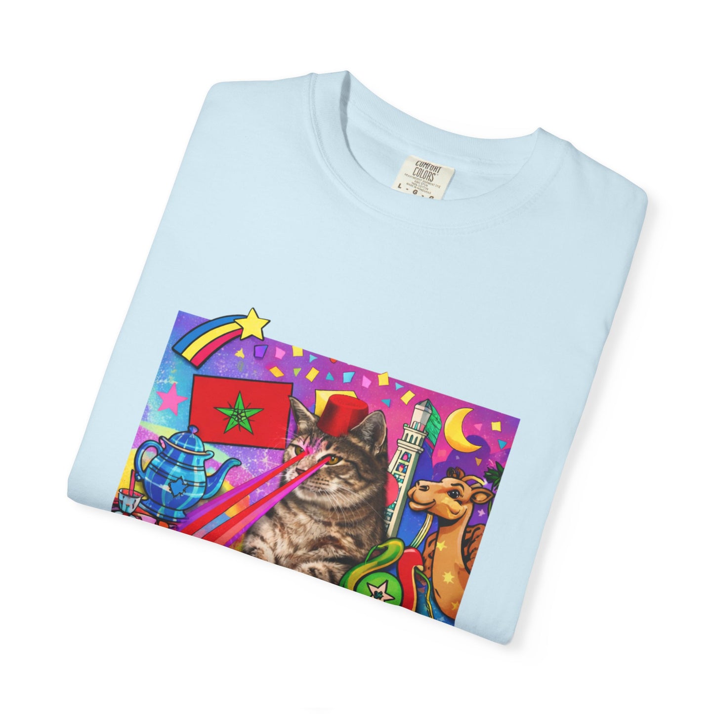 RETRO 90s Morocco T-Shirt — "Keep Calm and Drink Atay"
