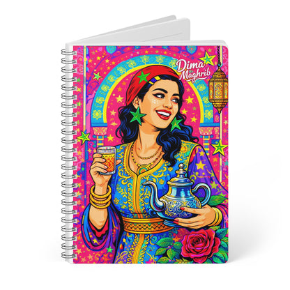 Carnet A5 Tea Time Vibes - Dima Maghrib