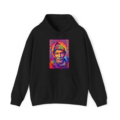 Colorful Retro Portrait Hoodie