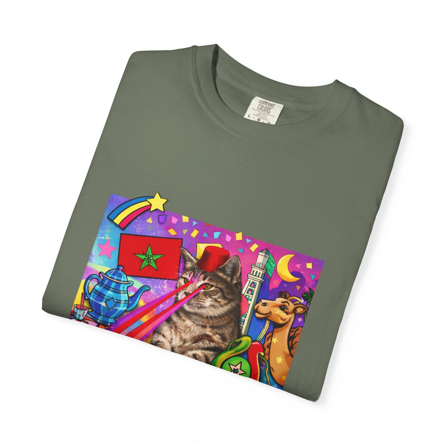 RETRO 90s Morocco T-Shirt — "Keep Calm and Drink Atay"