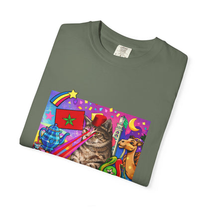RETRO 90s Morocco T-Shirt — "Keep Calm and Drink Atay"