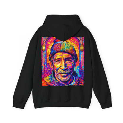 Colorful Retro Portrait Hoodie