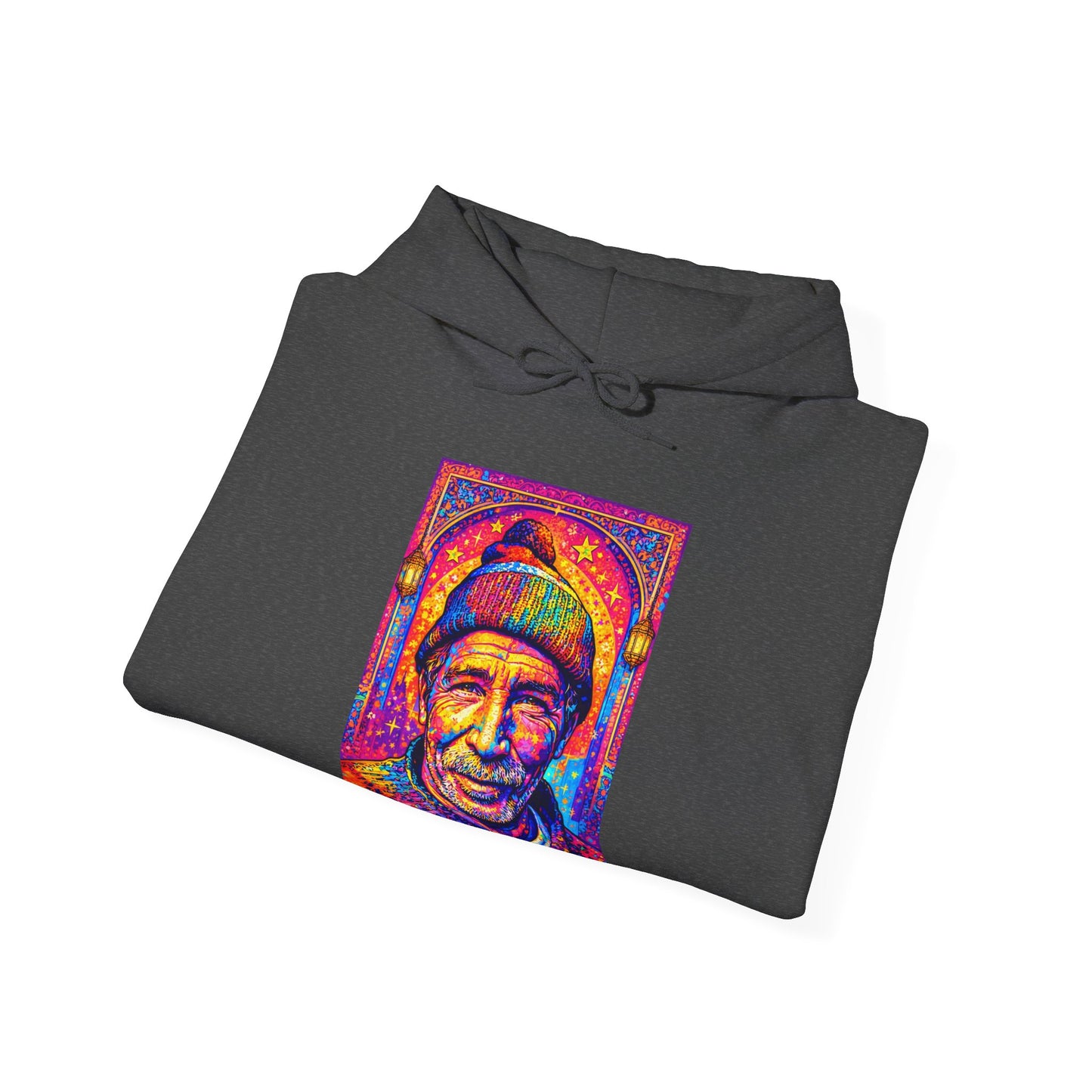 Colorful Retro Portrait Hoodie