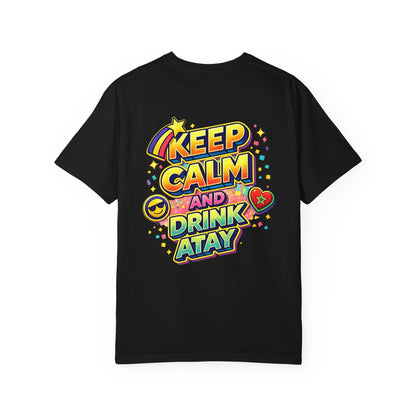 RETRO 90s Morocco T-Shirt — "Keep Calm and Drink Atay"