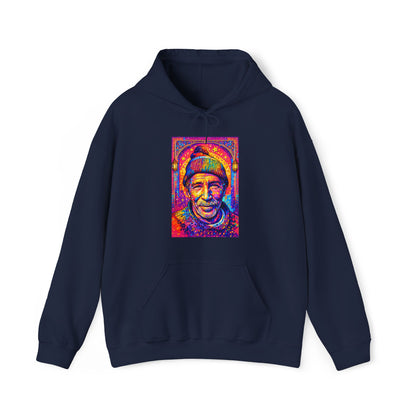 Colorful Retro Portrait Hoodie