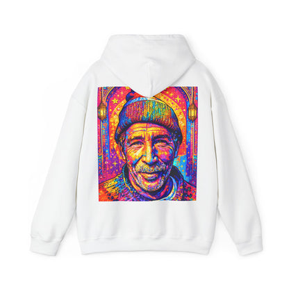 Colorful Retro Portrait Hoodie