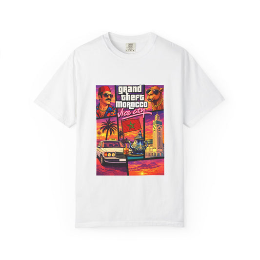 T-shirt “Morocco Vice City DIMA MAGHRIB”