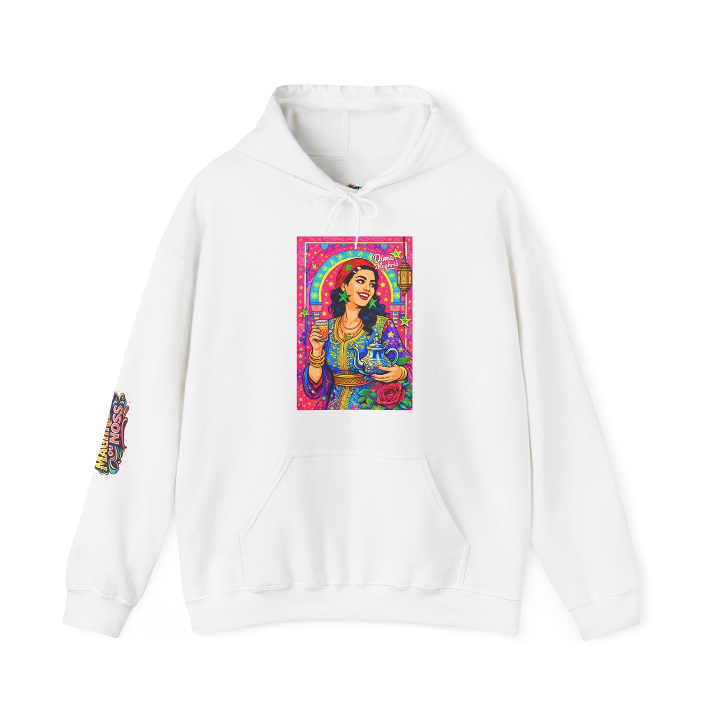 Maghribia Ou Noss Hoodie — Pop Art Pullover