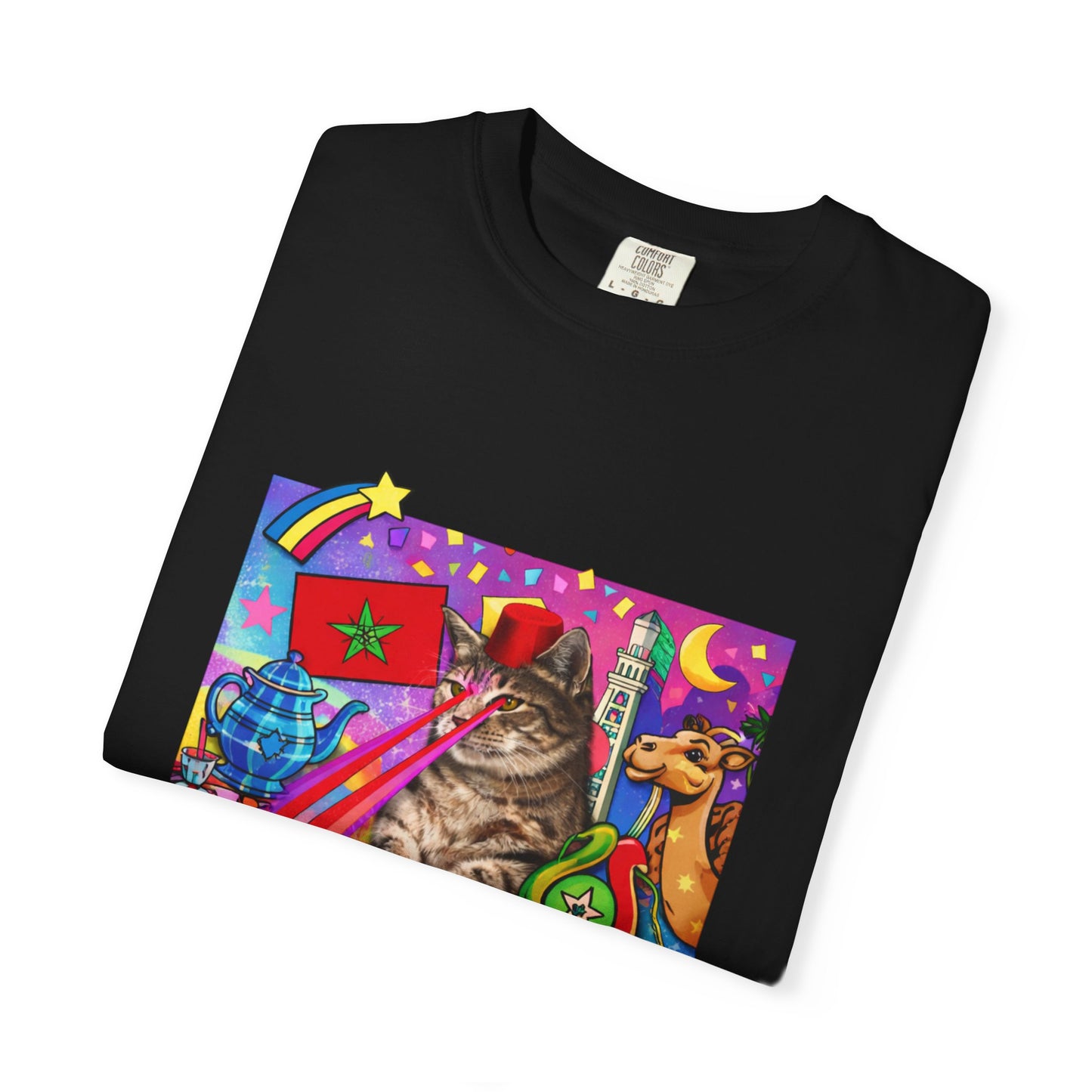 RETRO 90s Morocco T-Shirt — "Keep Calm and Drink Atay"