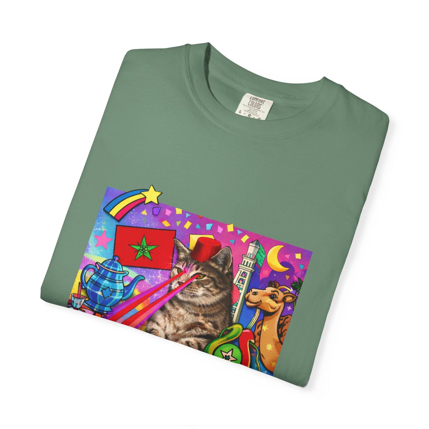 RETRO 90s Morocco T-Shirt — "Keep Calm and Drink Atay"