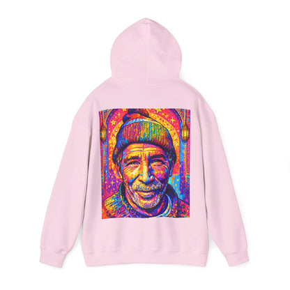 Colorful Retro Portrait Hoodie