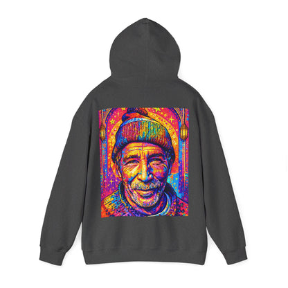 Colorful Retro Portrait Hoodie