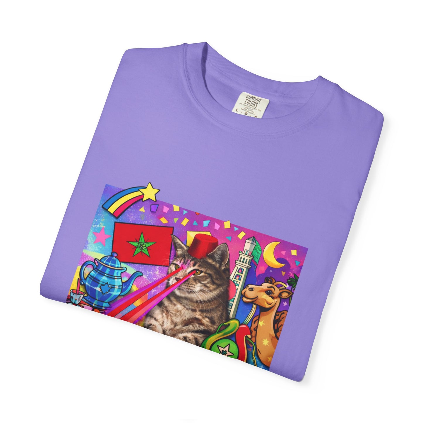 RETRO 90s Morocco T-Shirt — "Keep Calm and Drink Atay"