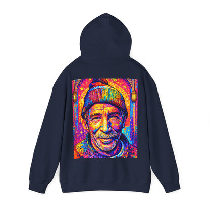 Colorful Retro Portrait Hoodie