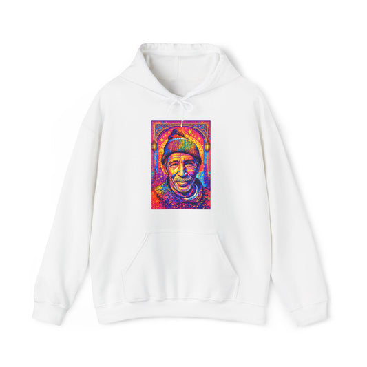 Colorful Retro Portrait Hoodie