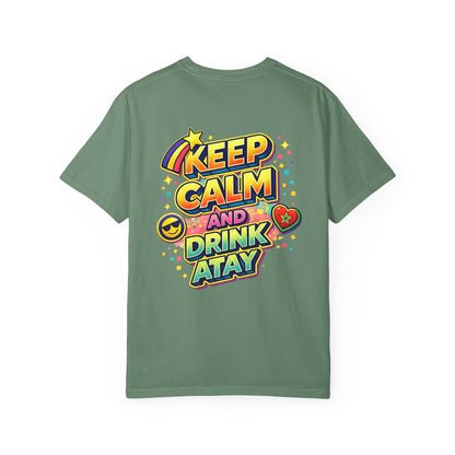 RETRO 90s Morocco T-Shirt — "Keep Calm and Drink Atay"