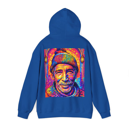 Colorful Retro Portrait Hoodie