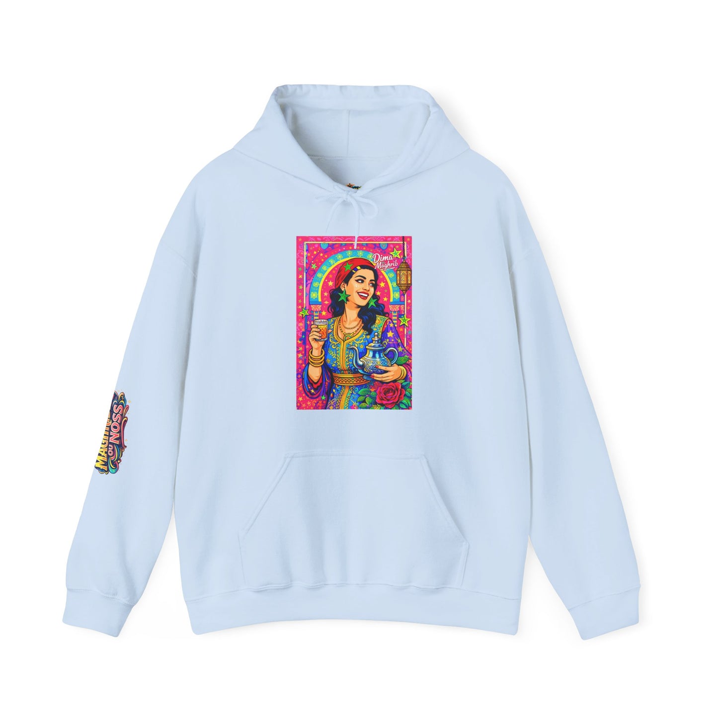 Maghribia Ou Noss Hoodie — Pop Art Pullover