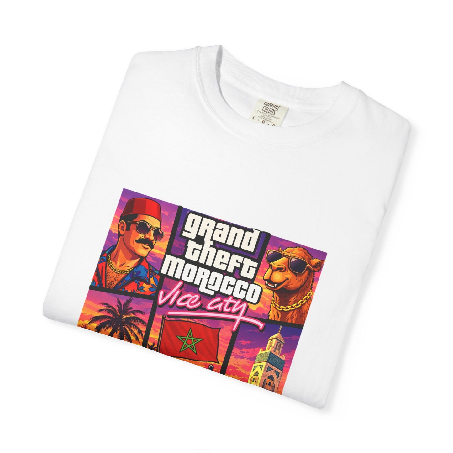 T-shirt “Morocco Vice City DIMA MAGHRIB”